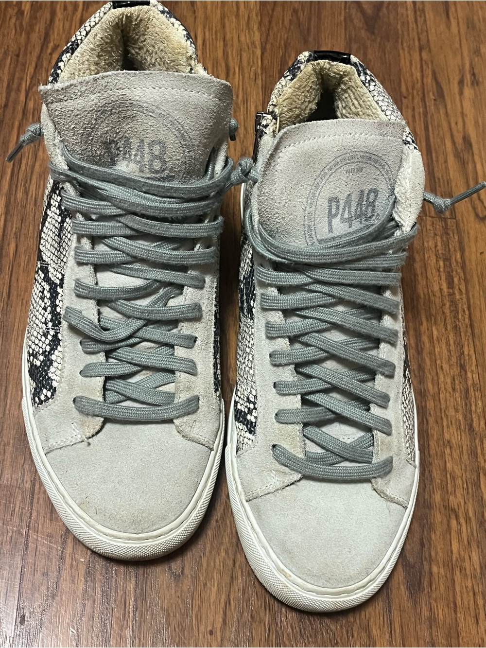 P448 high top sneakers